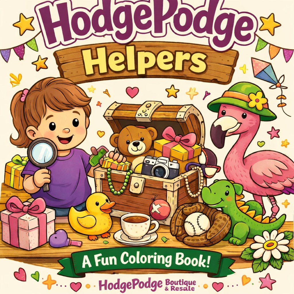 HodgePodge Helpers Coloring Book